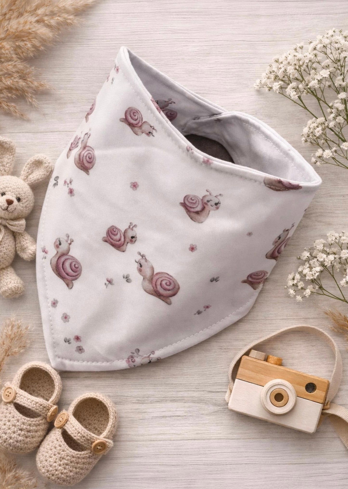 Dreieckstuch Sweet Snails