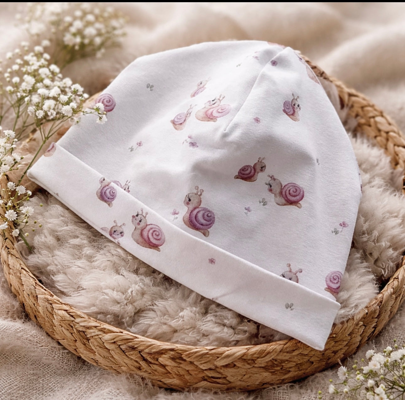 Mütze, Beanie Sweet Snails