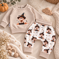 Kinder-Sweatshirt Herbstzauber von AnTalin, weicher Pullover mit herbstlichem Design, ideal für Kinder im Herbst.