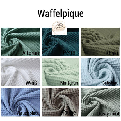 Wickeltischumrandung waffelpique uni