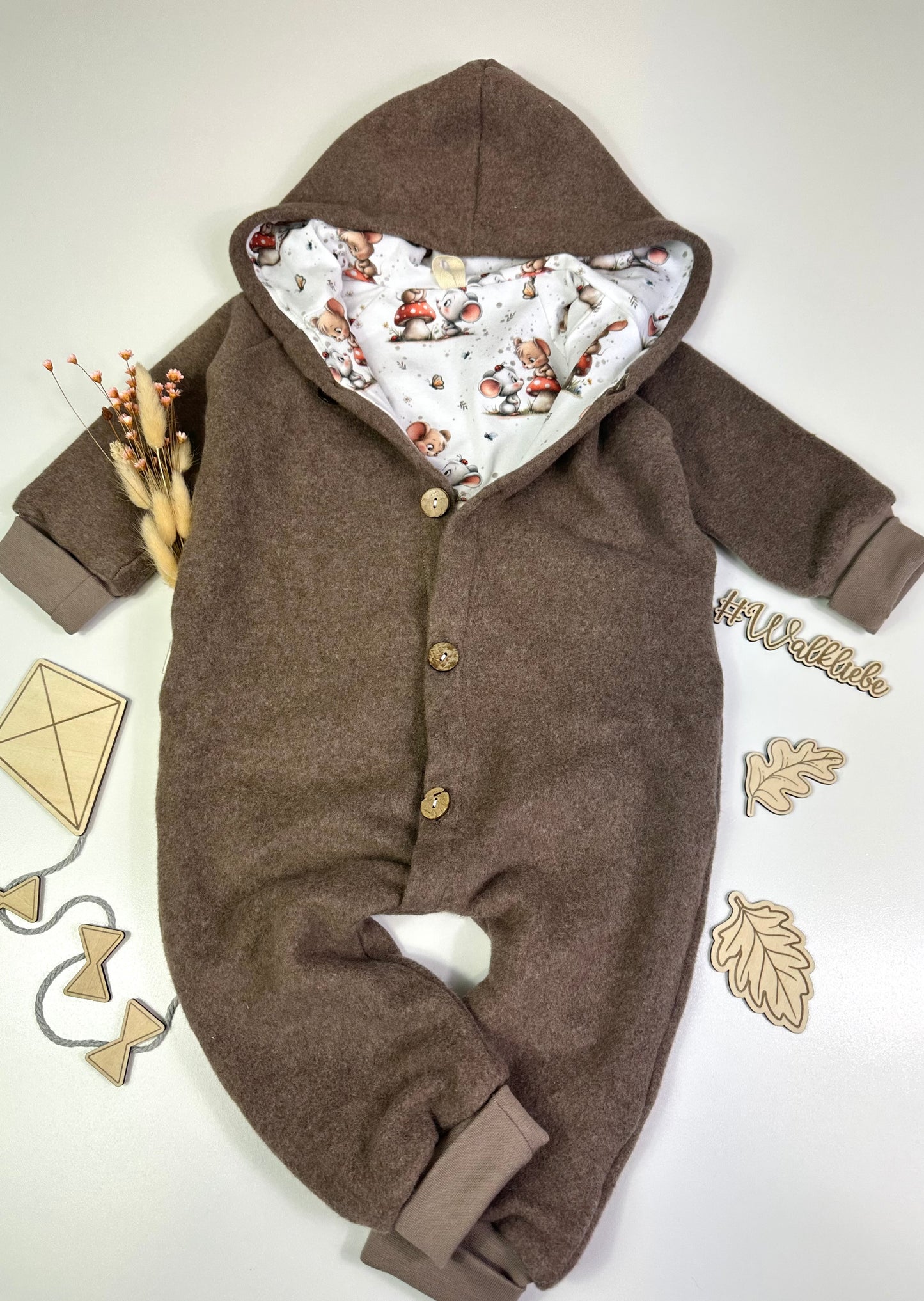 Walk Overall Beste Freunde, braun