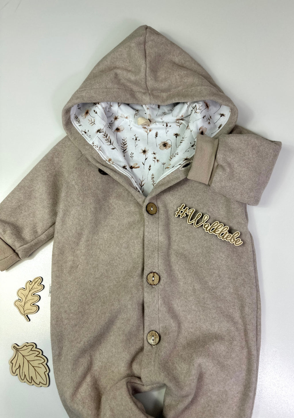 Walk Overall Kornblumen, beige - AnTalin