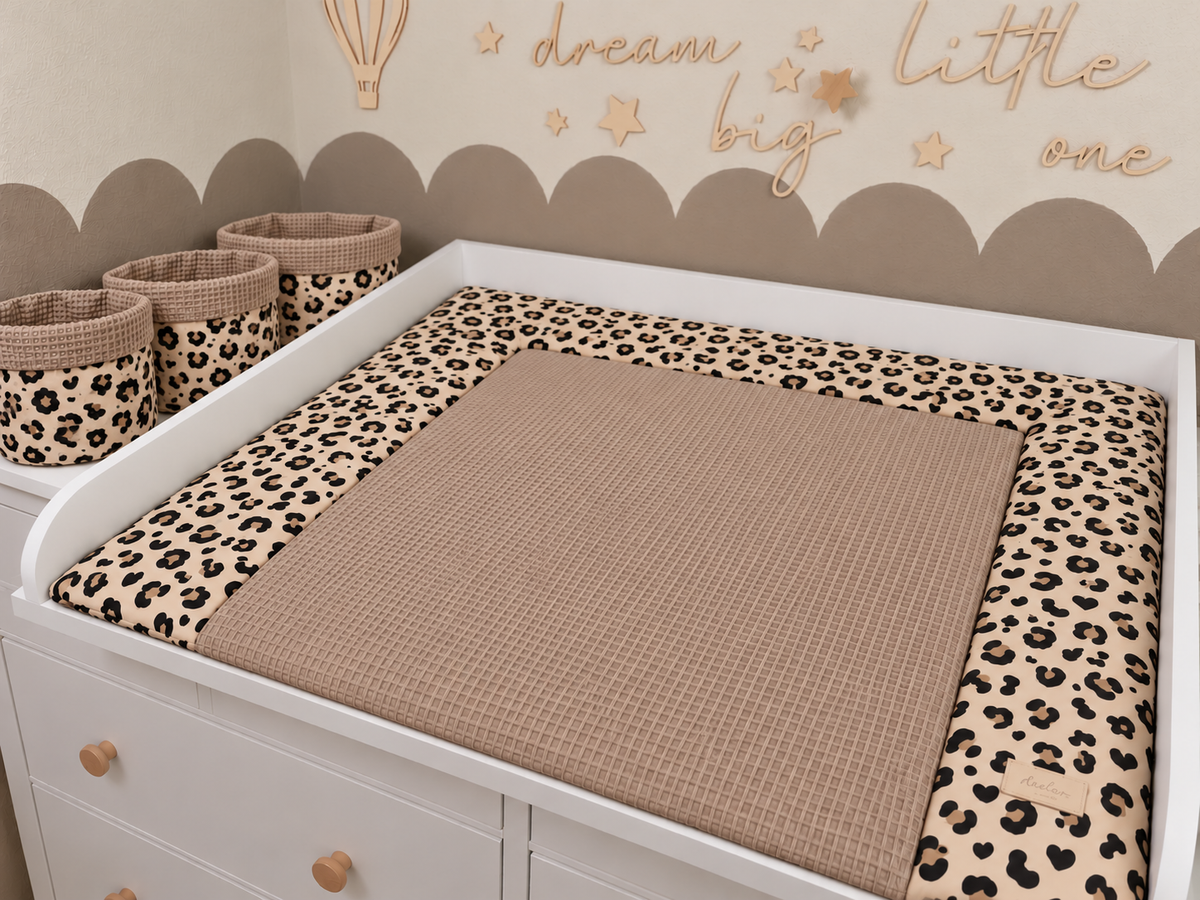 Wickelauflage Leo beige