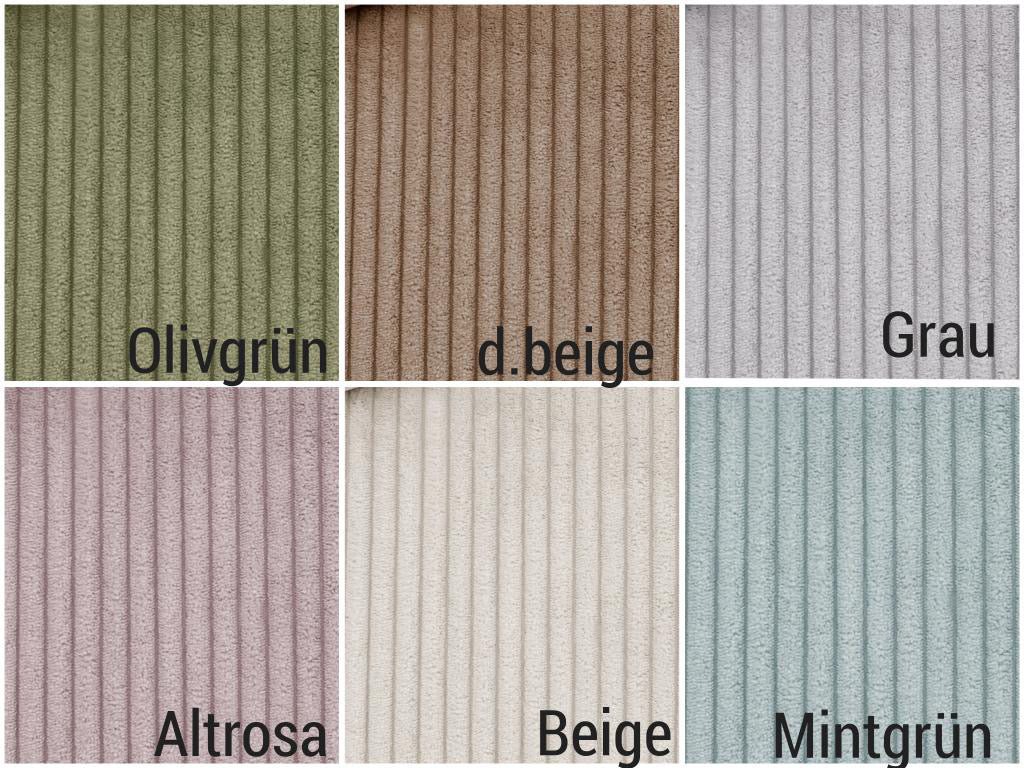 Wickelauflagen Set 5tlg. Aus weichem Breitcord - Komfort und Stil für dein Baby - AnTalin