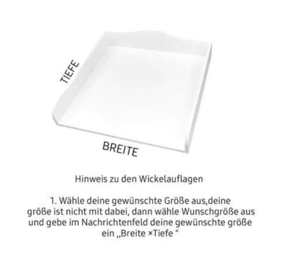 Wickelauflage Retro Garten - AnTalin