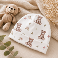 Baby Beanie Bärenfreund - Süß Babymütze mit niedlichem Bärenmotiv