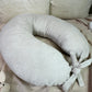 Stillkissen, Seitenschläferkissen, Cord beige
