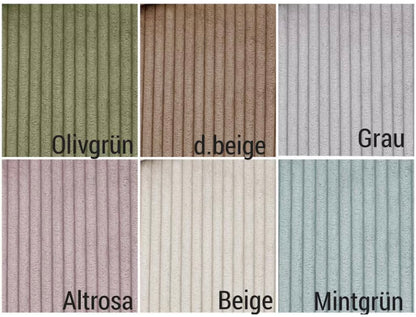 Stillkissen, Seitenschläferkissen, Breitcord