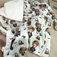 Babydecke, Kuscheldecke kleiner Zauberlehrling, Fleece