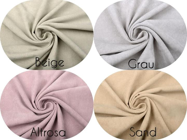 Stillkissen, Seitenschläferkissen, Cord beige - AnTalin