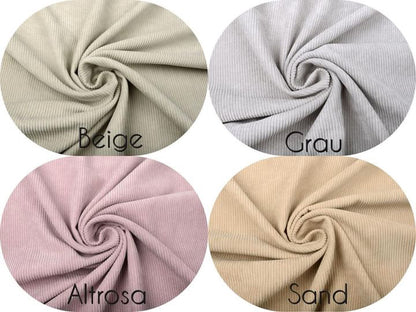 Stillkissen, Seitenschläferkissen, Cord beige