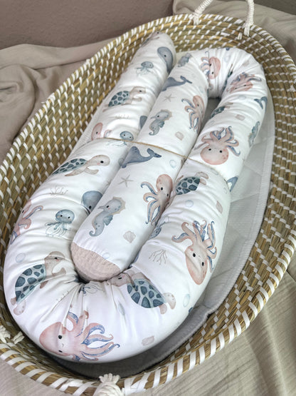 Wickeltischumrandung Sea Creatures