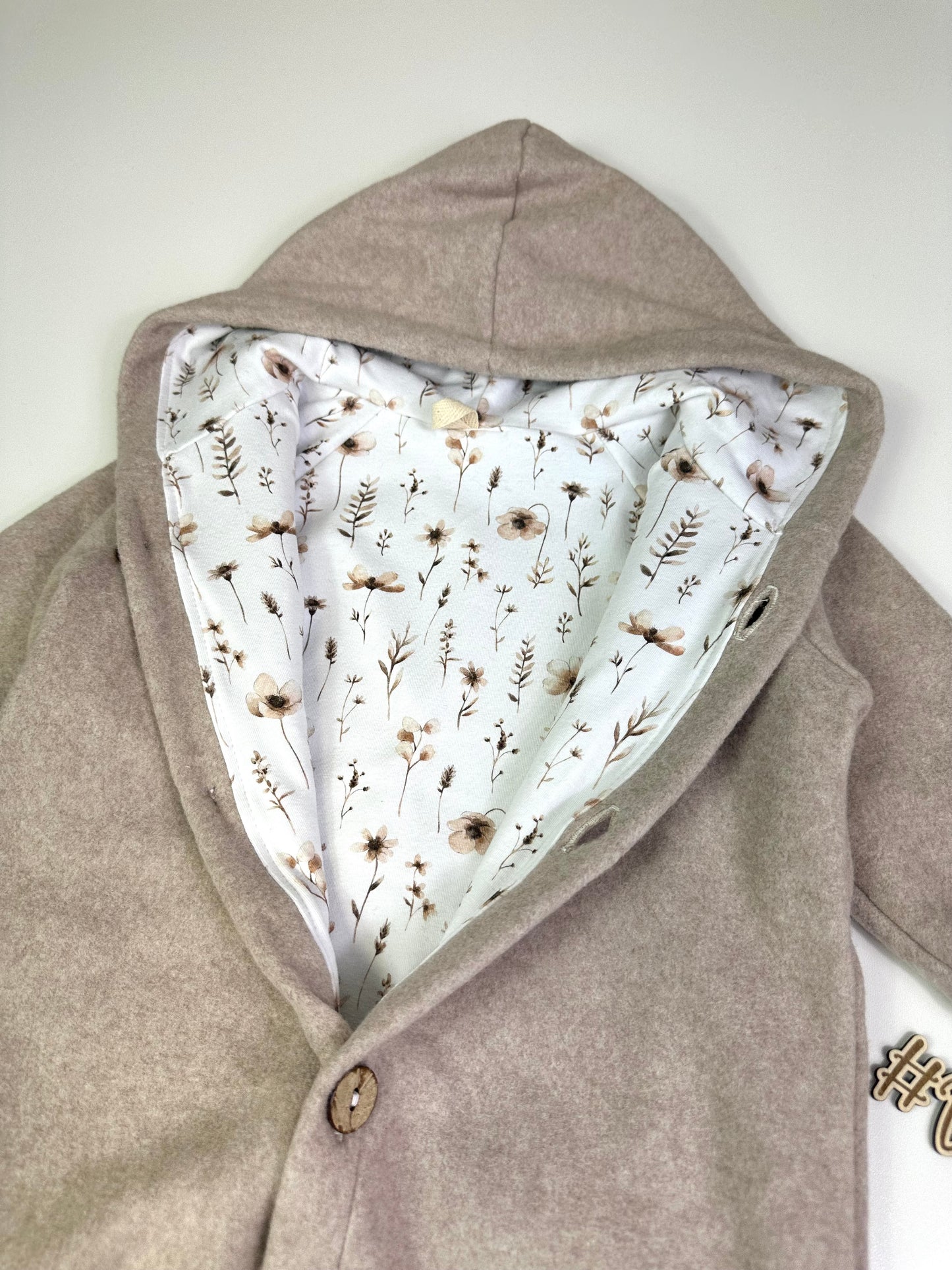 Walk Overall Kornblumen, beige