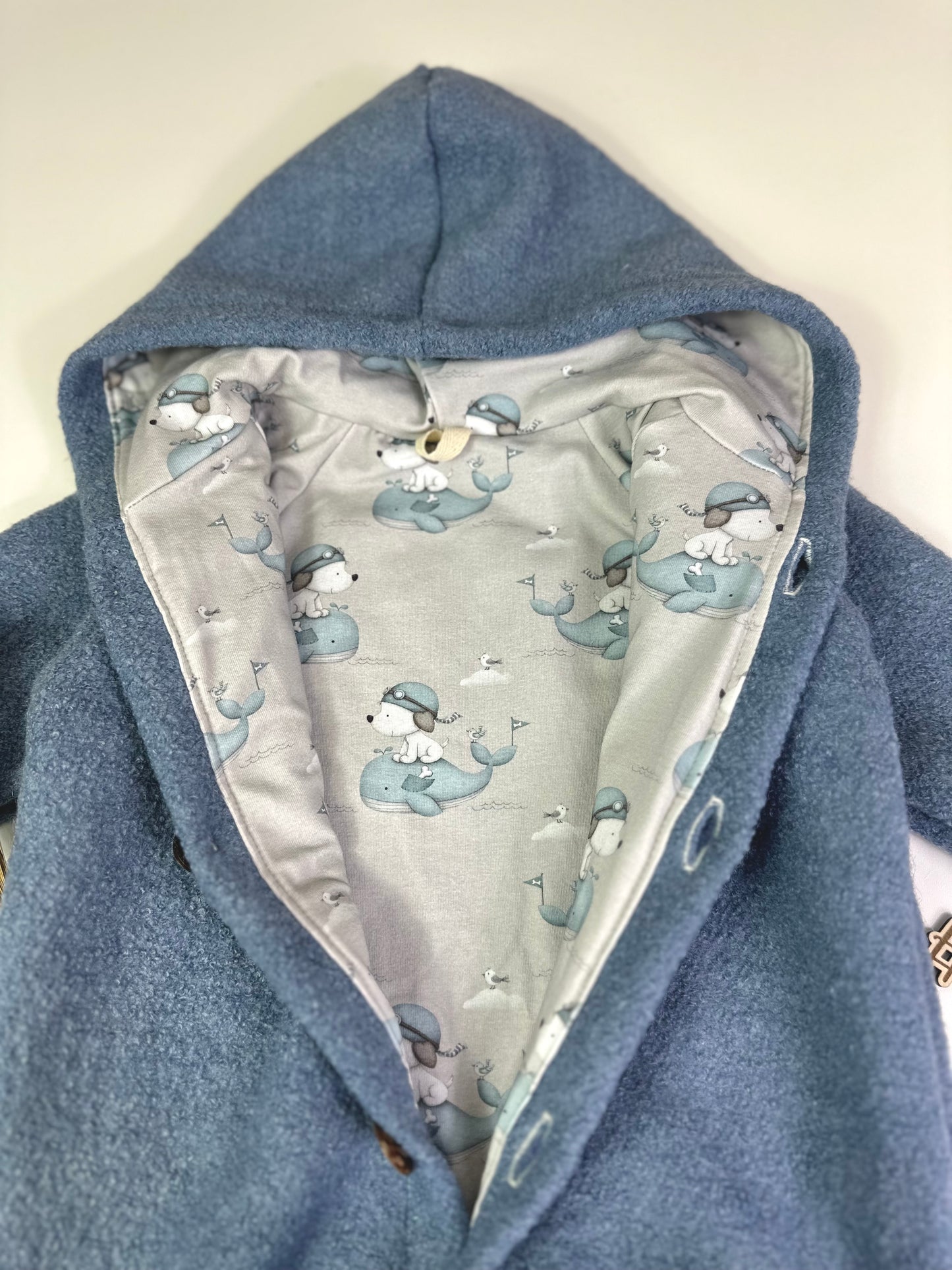 Walk Overall Friends, Rauchblau