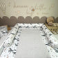 Wickelauflage Under The Sea, Frottee grau