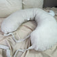 Stillkissen, Seitenschläferkissen, Cord beige