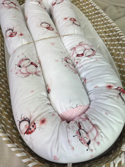 Bettschlange 2m Marienkäfer