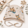 Ohrenmütze mit kuscheligem Fleece - handgemacht & gemütlich Winterzauber