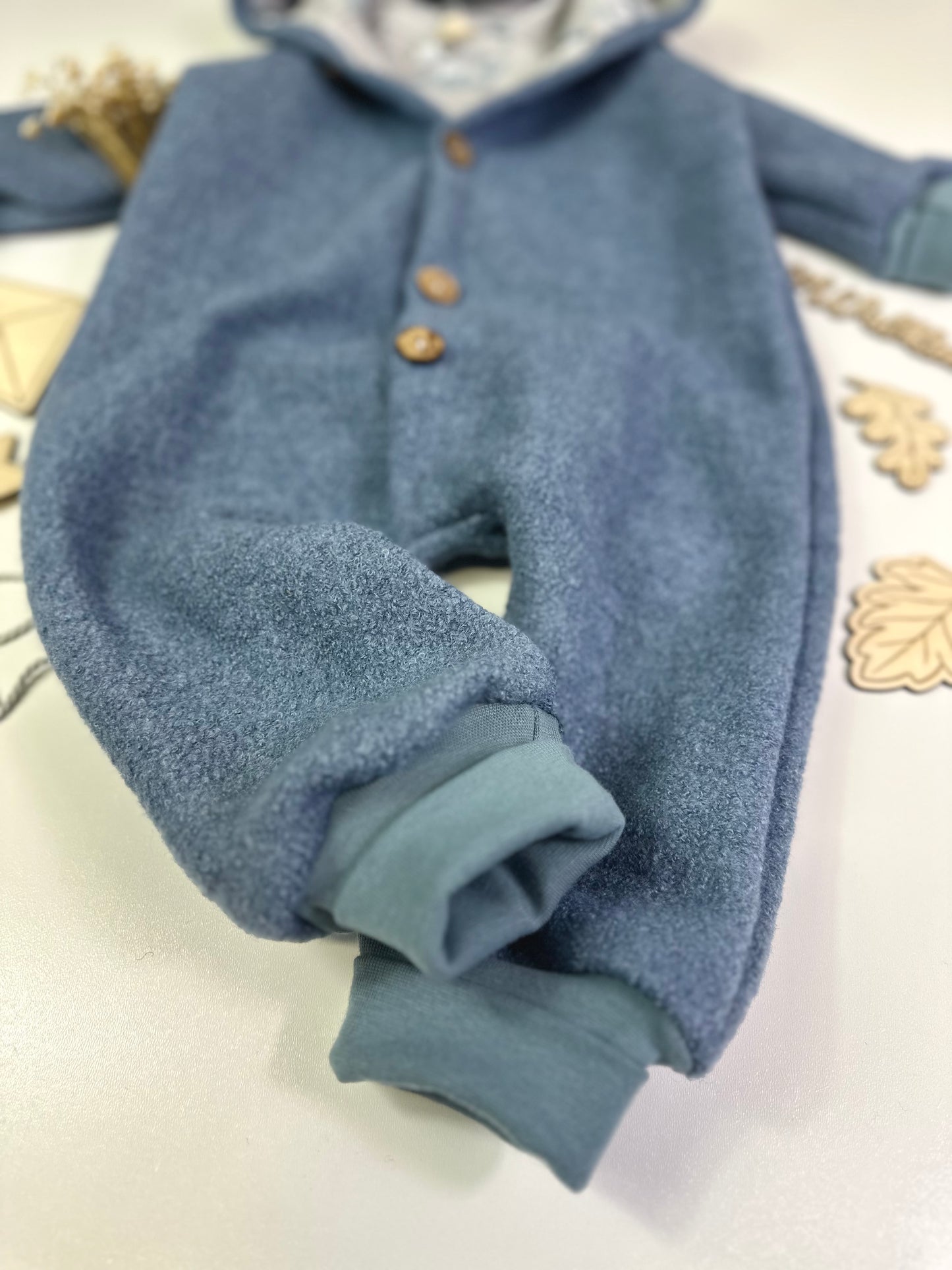 Walk Overall Friends, Rauchblau