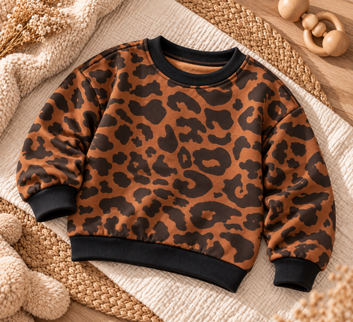2-teiliges Set- Pullover & Hose Leo Braun