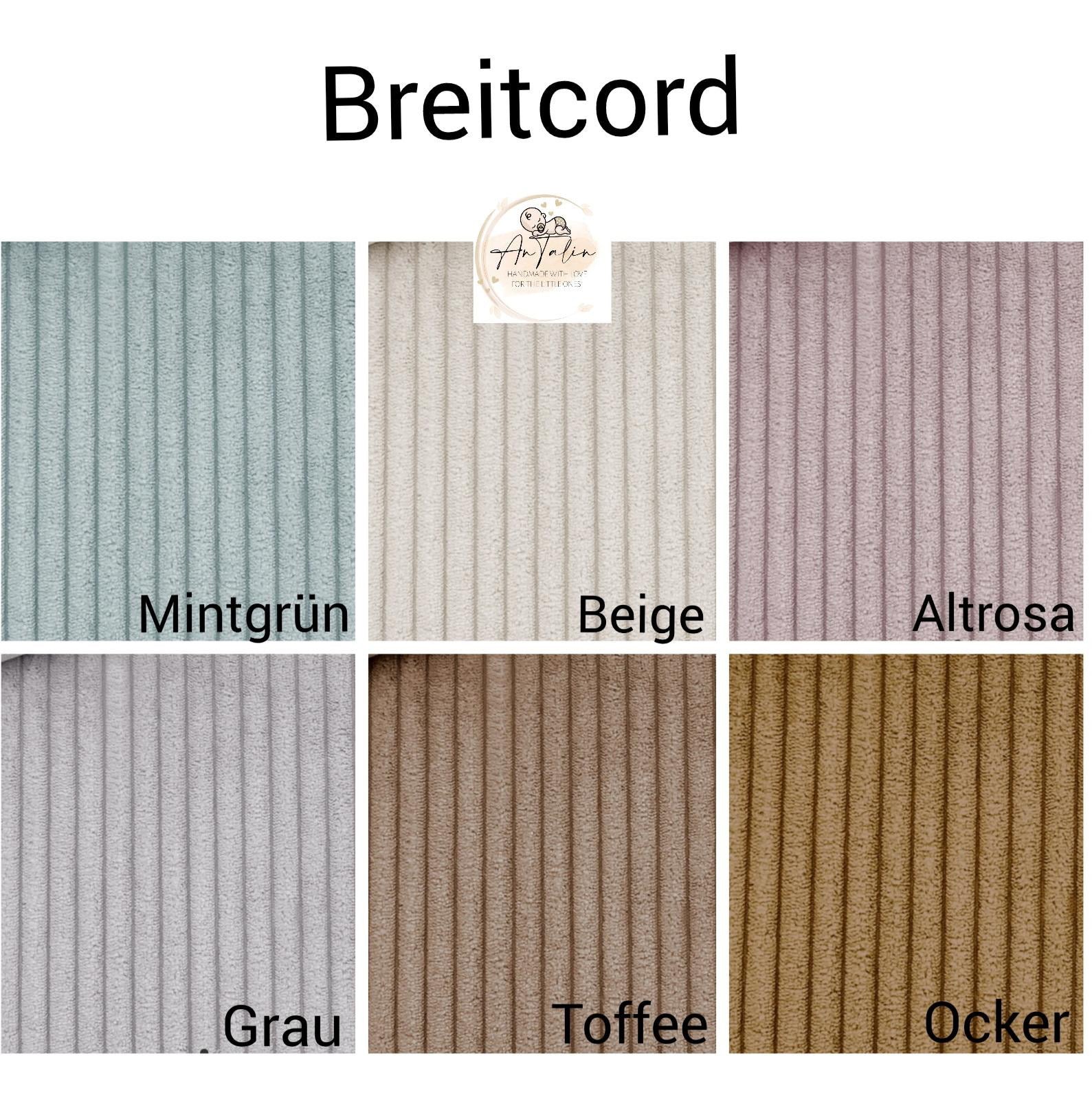 Wickelauflage Breitcord - AnTalin