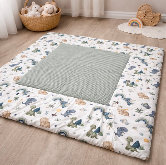 Krabbeldecke/Laufstalleinlage kleiner Dino Boy