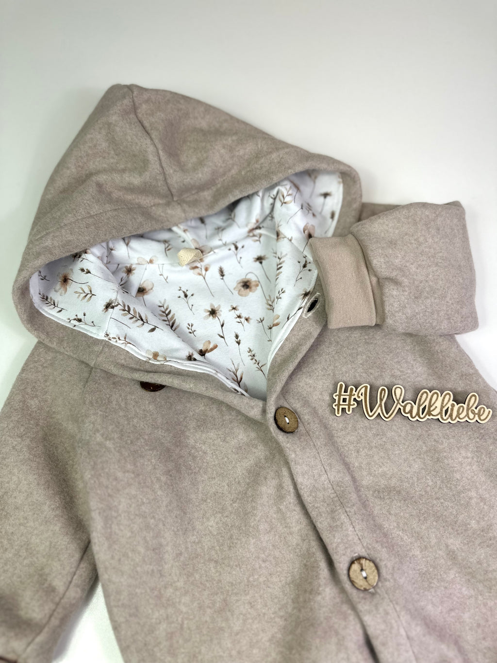 Walk Overall Kornblumen, beige - AnTalin