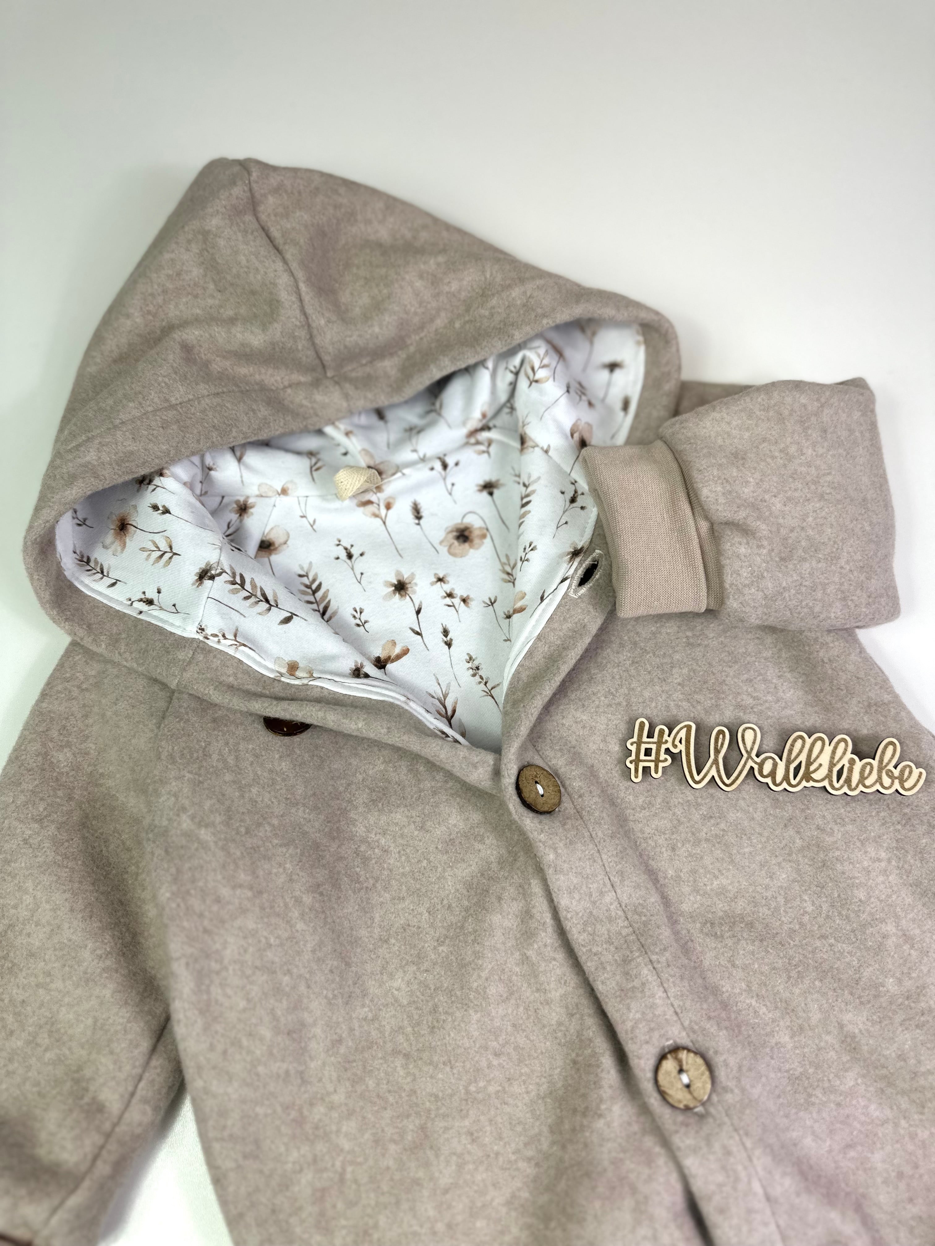 Walk Overall Kornblumen, beige - AnTalin