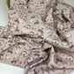 Musselin Decke, Stilltuch Bauernhof beige
