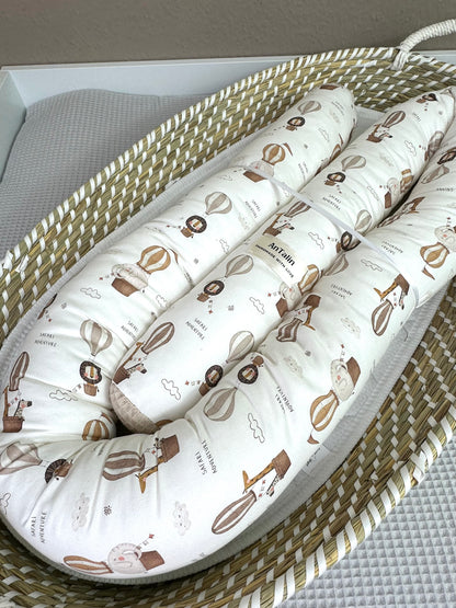 Bettschlange über den Wolken