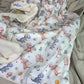 Babydecke, Kuscheldecke kleiner Dino Girl, Fleece