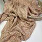 Musselin Decke, Stilltuch Leo beige