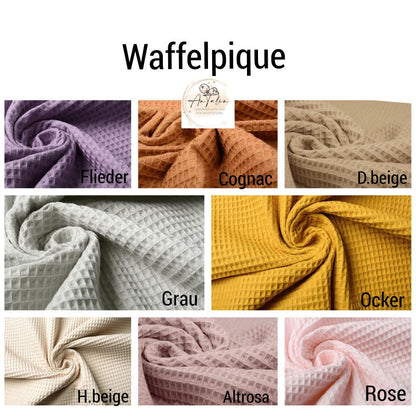 Wickeltischumrandung waffelpique uni