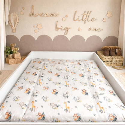 Wickelauflage wasserabweisend Safari Liebe