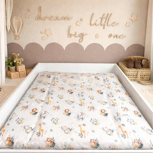 Wickelauflage wasserabweisend Safari Liebe