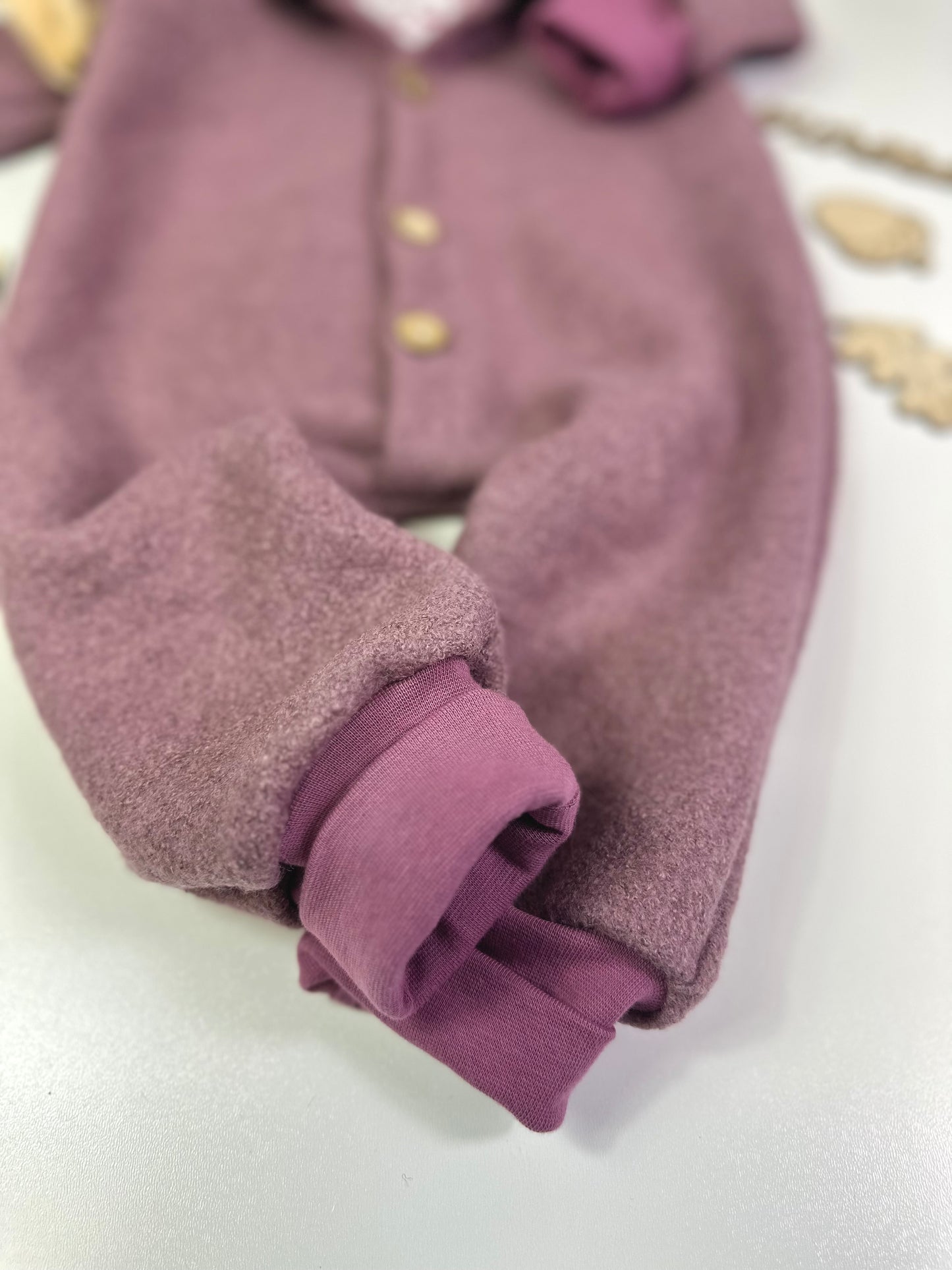 Walkoverall Floral, altrosa