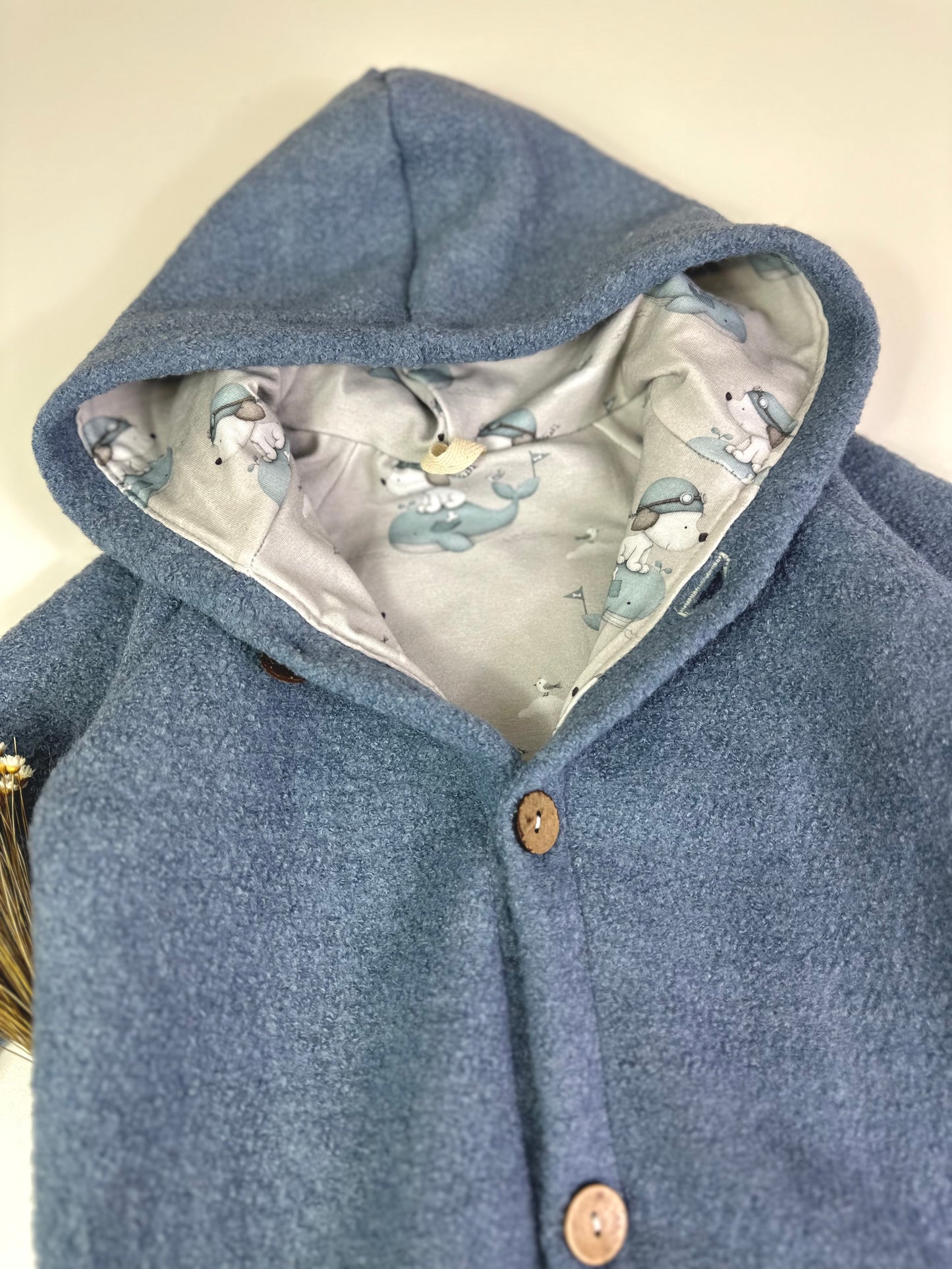 Walk Overall Friends, Rauchblau