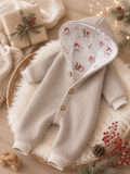 Walk Overall mit Kaputze - kuscheliger Einteiler mit winterlichem Innenfutter