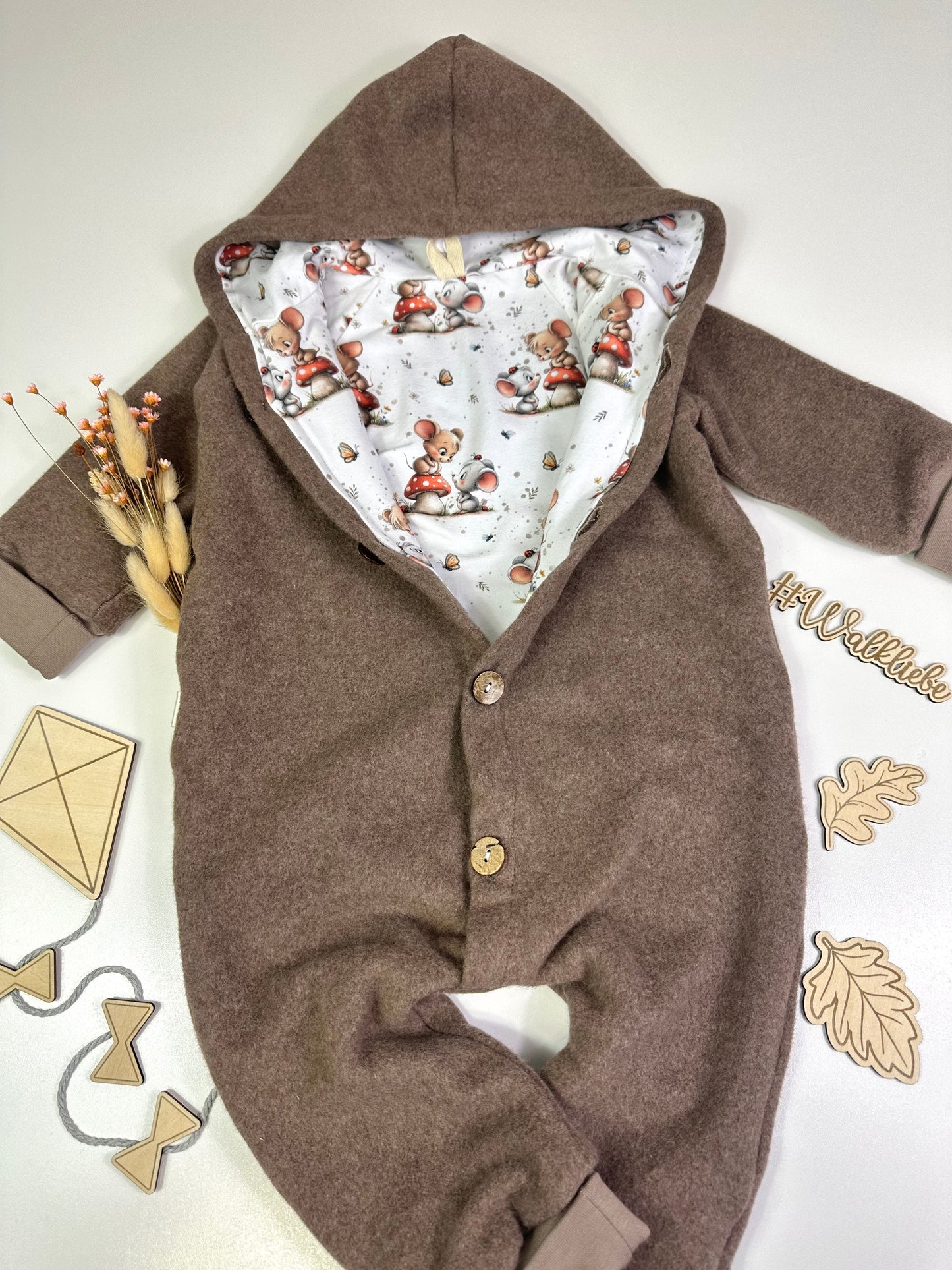 Walk Overall Beste Freunde, braun