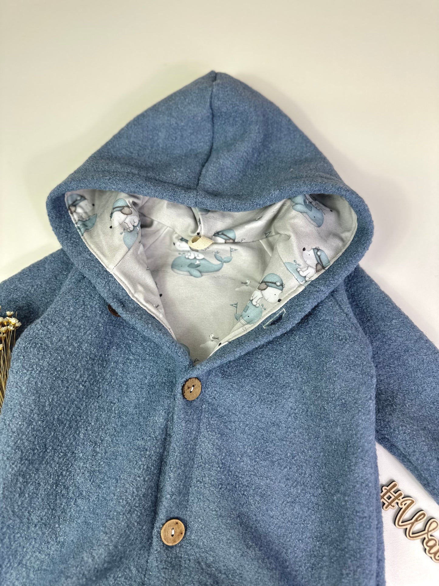 Walk Overall Friends, Rauchblau