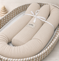 Wickeltischumrandung Cord beige