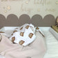 Babydecke Teddybär waffelpique hell beige