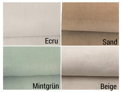 Wickelunterlage unterwegs-faltbar, mit Innentasche & extra weich Cord