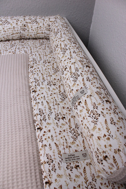 Wickeltischumrandung Gräser