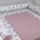 Wickelauflage Regenbogen altrosa pastel