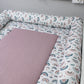 Wickelauflage Regenbogen altrosa pastel